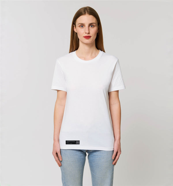 T-Shirt Basic Blanc Bio  | 100 à 400m² de forêt sauvés